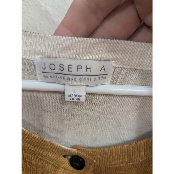 Women's gorgeous autumn toned  cardigan by Joseph A size Large - Picture 3 of 10